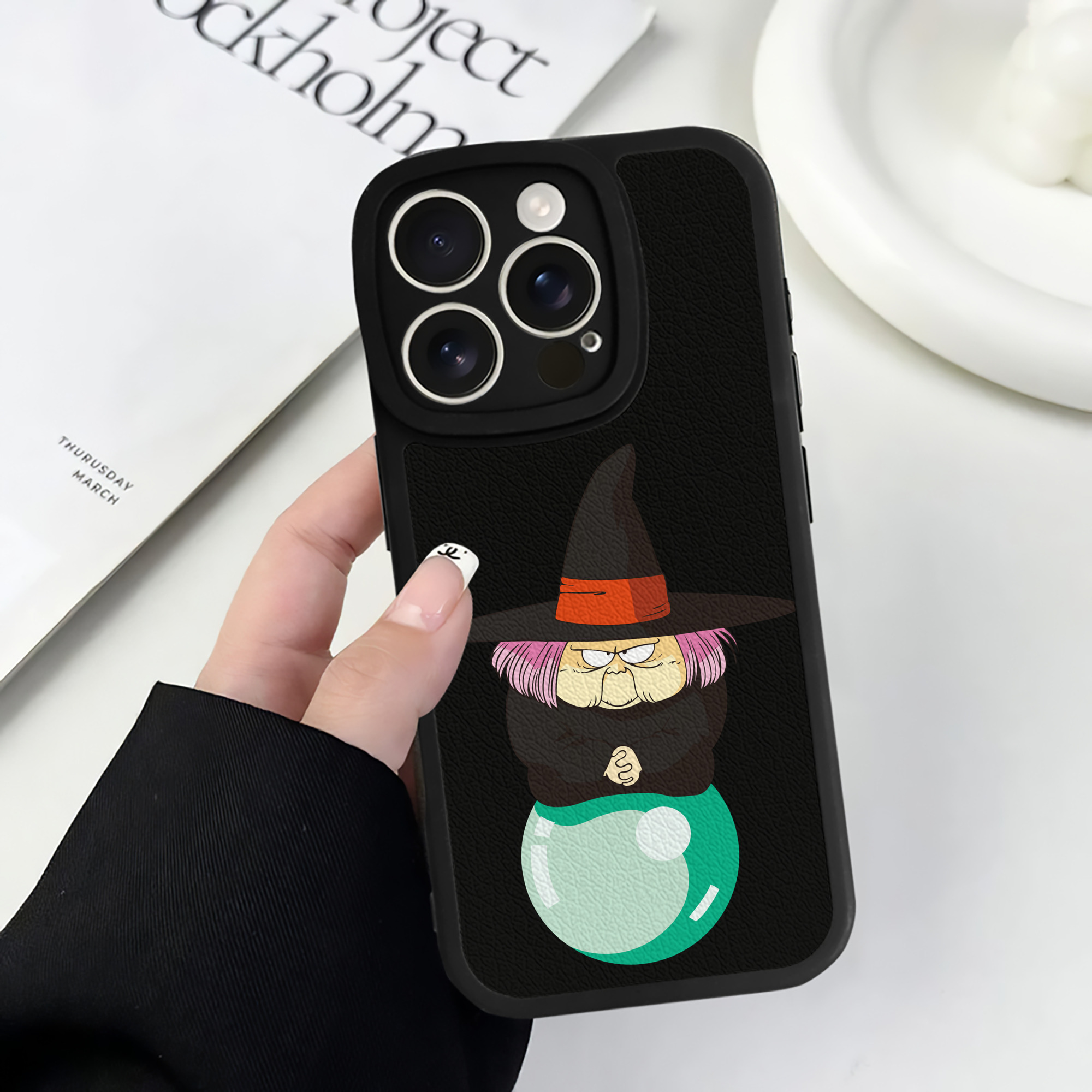 （画像用） ドラゴンボール DRAGON BALL 【iPhone 16シリーズ対応】シリコンスマホケース（レザー調） 材質：シリコン